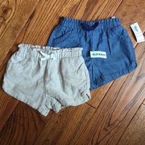Two Old Navy Shorts NWT